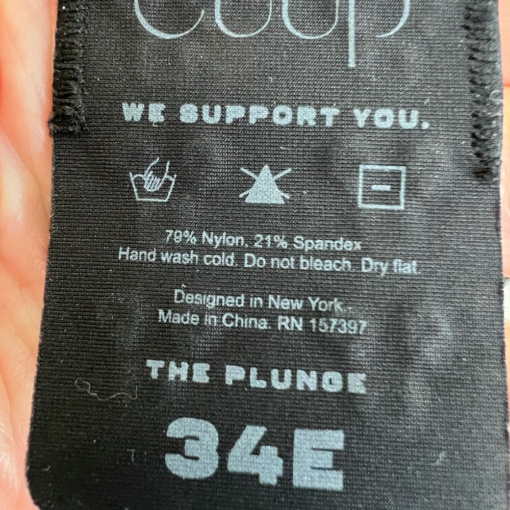 Cuup Black Mesh Underwire Bra - image 3